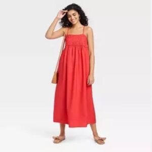 J275 A New Day Maxi Dress In Red